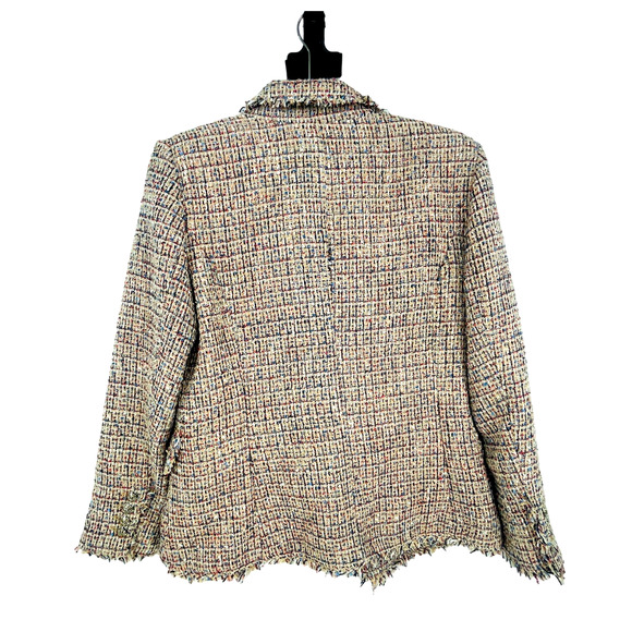 WHBM Tweed Studio Blazer Size 12 NWOT - Picture 4 of 8